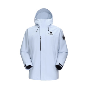 骆驼王者凯甲Icon冲锋衣男三合一户外专业暴雨级防水登山服女外套