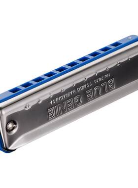 日本通宝口琴7610布鲁斯十孔口琴