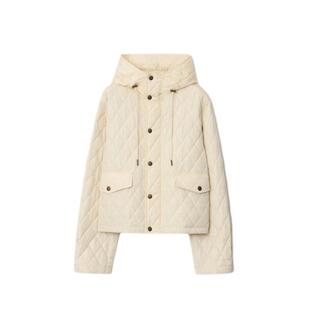 【新年礼物】BURBERRY 女装 短款绗缝尼龙连帽外套 81103271