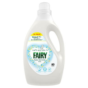 英国Fairy浓缩柔顺剂 80次 2.64L 敏感肌专用生物低敏配 宝宝可用