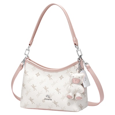 【沈月同款】NU纽芝兰飞马豌豆包2026新款单肩斜挎通勤腋下HOBO包