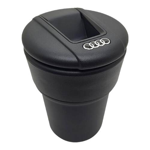 适用于奥迪A4L A5 A6L Q3 Q5L Q7 A3 A7原装车载烟灰缸 原厂 镀铬