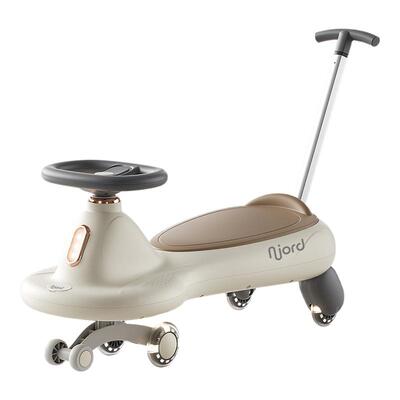 尼约德儿童扭扭车2025新款宝宝溜溜车大人可坐防侧翻摇摇车妞妞车