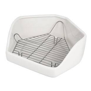 刺猬花枝鼠厕所尿盆砂用品非迷龙猫兔子三角塑料荷兰猪小宠便盆