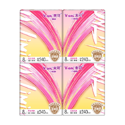 未可消毒级柔软超干爽卫生巾