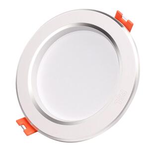 佛山照明 led筒灯3W桶灯7.5开孔洞灯8公分天花孔嵌入式客厅吊顶灯