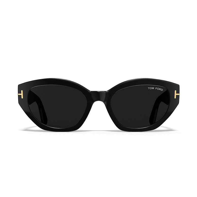 TOMFORD汤姆福特太阳镜新款男女猫眼高级感复古墨镜FT1086
