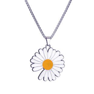 项链男潮搭配衣服嘻哈挂饰吊坠毛衣链情侣锁骨链钛钢个性配饰挂坠