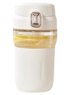 玻璃杯女生士茶水分离泡茶喝水杯
