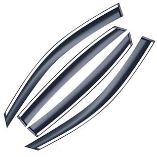 适用丰田霸道普拉多汽车专用用品2700改装配件晴雨挡雨板车窗雨眉