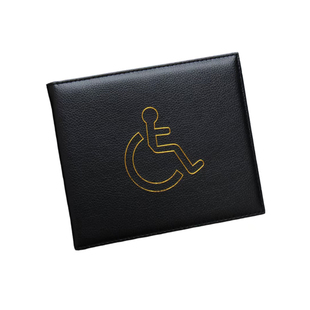 跨境外贸欧洲英国残疾证本外壳欧盟伤残人证件保护套证件皮套卡套