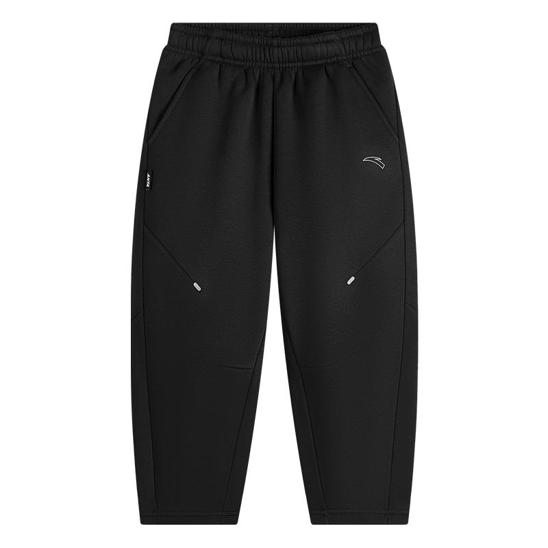 弯刀裤安踏儿童装女童加绒裤子秋冬款2026冬季新款休闲长裤运动裤