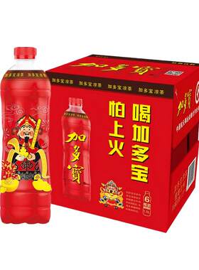 加多宝本草凉茶财神送宝1.5L*6瓶