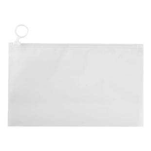 ins风透明简约分类实用收纳袋口罩化妆品文具手帐磨砂防水拉环袋