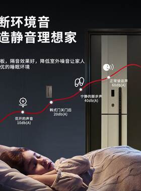 韩式入户防盗门不锈钢进户门家用别墅防盗门简约轻奢不锈钢门