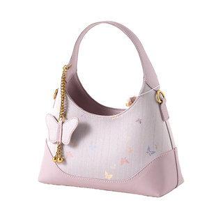 2026新款香云纱提花真皮手提托特女包单肩斜挎包母亲节送长辈礼品