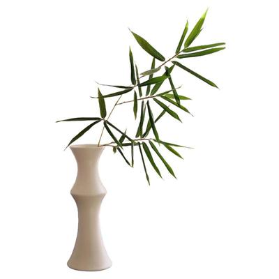 创意竹子陶瓷花瓶高端大气上档次花器轻奢高级感办公室摆件节节高