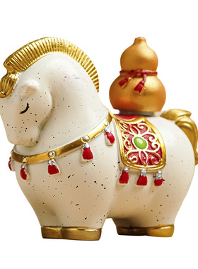 一马当先，马上成功事业摆件