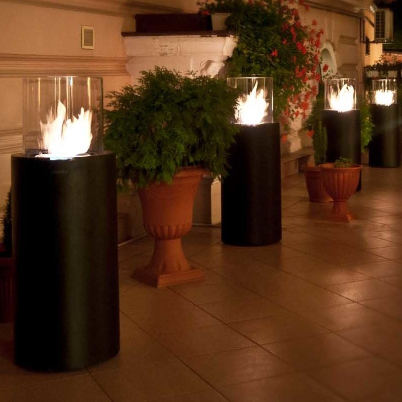 酒精壁炉乙醇壁炉酒精取暖炉器乙醇取暖炉器真火景观户外壁炉室内