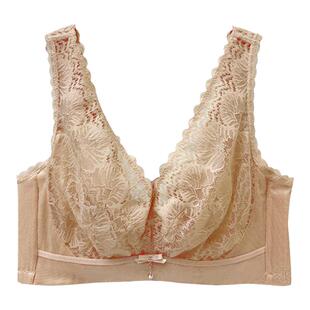 专柜新品爱戴内衣6723超薄透气防下垂上托软钢圈收副乳调理型文胸