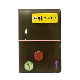 jamstudio韩国果冻透明贴纸离型收纳袋本收集册PVC绑带剪贴本簿