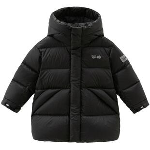 戴维贝拉儿童长款羽绒服男童女童防寒服外套冬装新款宝宝加厚童装