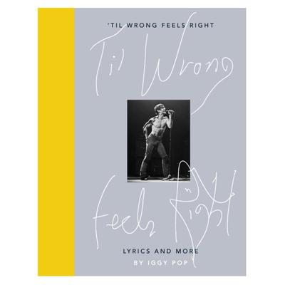 til wrong feels right : lyrics and more 直到错误变成正确 伊基波普 朋克音乐教父自传 英文原版  纯全英文正版英语书籍