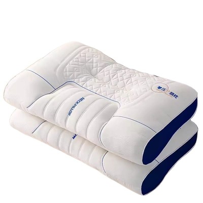 枕头枕芯护颈椎助睡眠成人记忆枕侧睡枕乳家用一对胶整头护颈椎枕