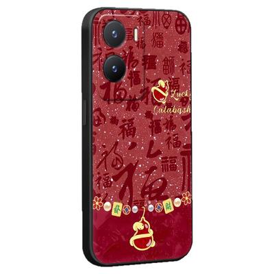 luckrider适用于vivoy35轻奢高级感丫35 5g新款手机壳v2230a小众款vivoy35m全包防摔保护套。维沃y35文字风v2