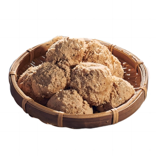 温州苍南特产冬至节金团汤圆纯手工豆粉麻糍糯米嫩糕大力丸卵汤糍