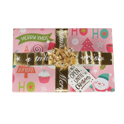 圣诞节生日送男孩女孩礼品包装纸