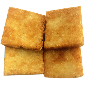 公安过早小吃油炸糍粑 荆州纯手工糯米麻将块 粢米糕方块炸小糍粑