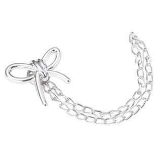 裤脚防拖地神器裤子长改短调节扣裤腿收口改短固定夹链条挽边扣针