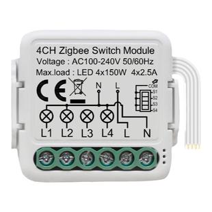 涂鸦zigbee智能开关通断器模块WIFI零火单火支持天猫精灵小度