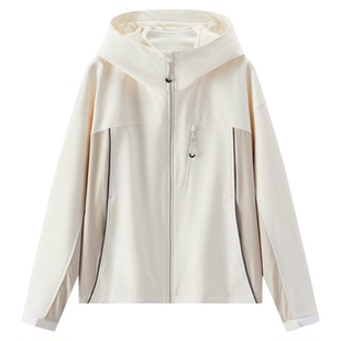 都市护身服|森马外套女冬三防防风抗静电两件套2025新款拼色夹克