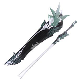 墨班 有货cosplay道具 剑网三 剑三 长歌门 100级大橙武 莫问 pu