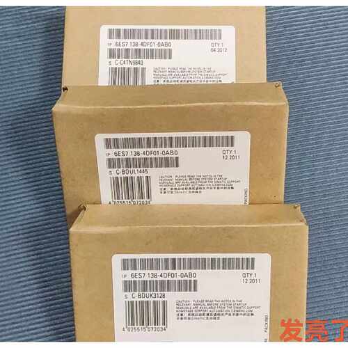 询价6ES7138-4DF01/4DA04/4DB03/4CA0