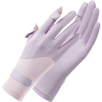 冰丝防晒手套女防紫外线夏季骑行