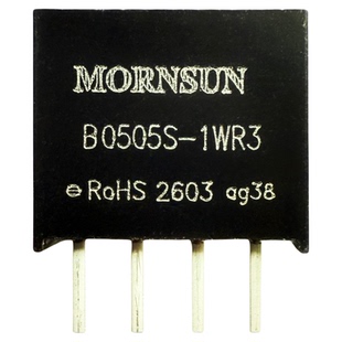 B0505S-1WR3金升阳DC-DC电源模块5V转5V200mA 1W全新原装假一赔十