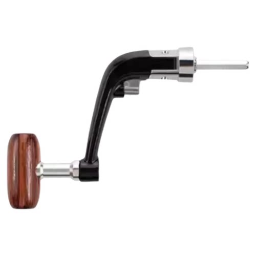 池刃纺车轮金属折叠摇臂海竿抛竿渔轮路亚手柄鱼线轮镀锌防锈配件