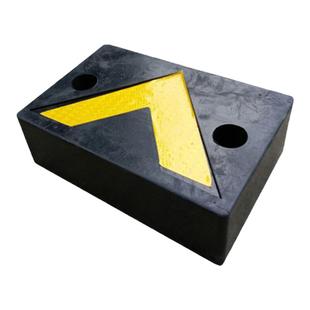 橡胶防撞块 箭头墙面保护防碰器 300*200防撞条 车库码头货台垫板