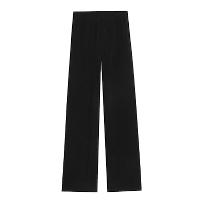 加绒长裤阔腿玮岚国际韩版高腰