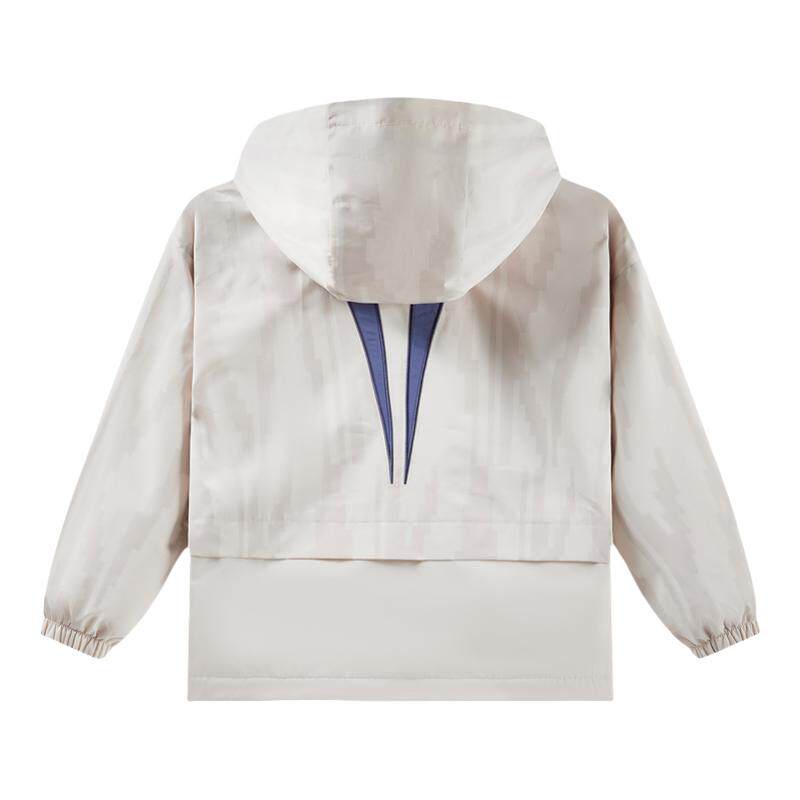 欧文系列|安踏儿童男童运动上衣2026年春季新款篮球连帽潮流外套