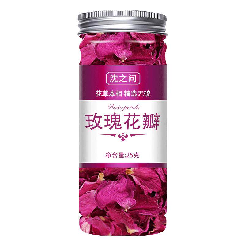 玫瑰干花瓣正品新货煮水泡茶玫瑰代用/花草茶