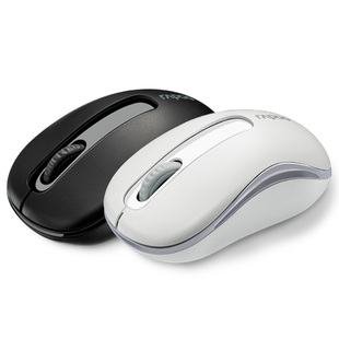 雷柏M218/M10无线鼠标办公电脑笔记本家用光电小手电池款非静音