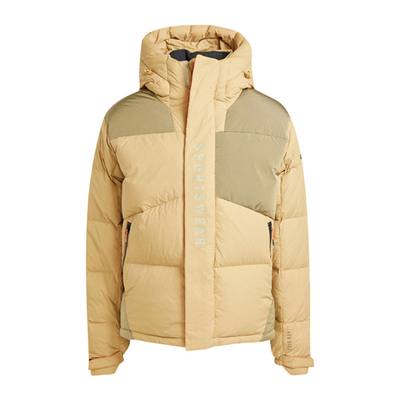 【自营】阿迪达斯冬季新款男子羽绒夹克连帽拉链外套羽绒服JM4620