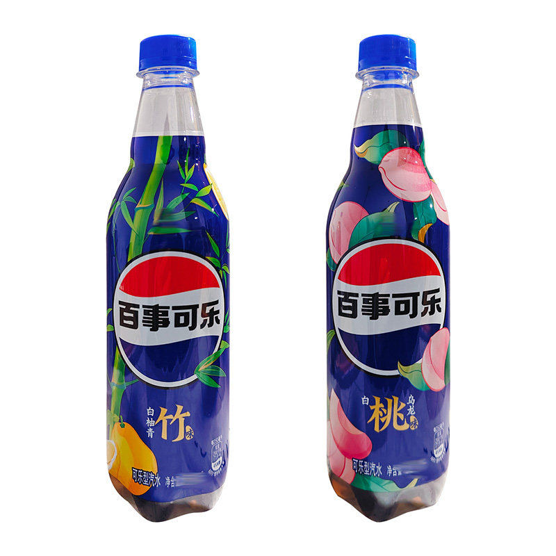 百事可乐白柚青竹味白桃乌龙味