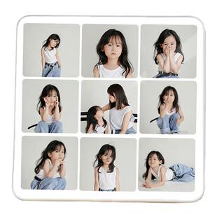 四六九宫格相框宝宝儿童摆台定制挂墙全家福洗水晶相片创意组合照