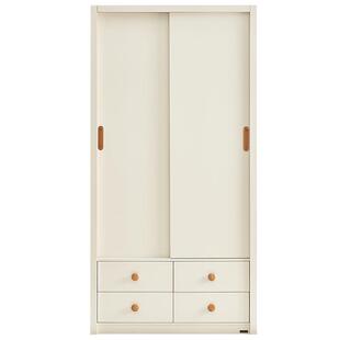 全友家居现代简约儿童推拉门衣柜卧室家用小户型成品柜子移门衣橱