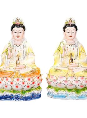 玉瓷观音纯手工送佛尘扫佛巾红布